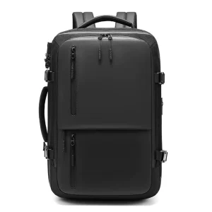 Multifunctional Backpack Men’s European and American Trend Oxford Cloth Business Backpack Waterproof Outdoor Travel Bag