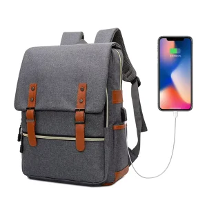 Multifunctional Casual Unisex Backpack With Usb Rechargeable All Match Travel Computer Bag Outdoor Backpack