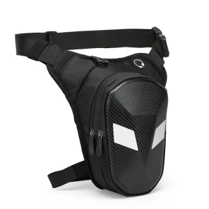Multifunctional Men’s Outdoor Sports Cross Waist Bag Waterproof Motorcycle Messenger Backpack Leg Bag for Cycling