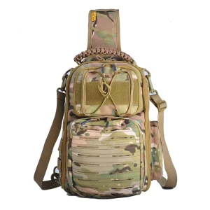 Multifunctional Outdoor Tactical Chest Bag Men’s Cycling Hiking Sling Waist Pack Sports Crossbody Bag