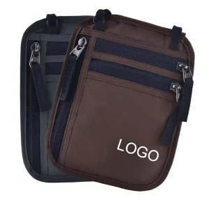 Multifunctional RFID Passport Card Holder Wallet High Quality Travel Neck Passport Bag