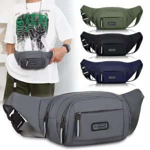 Multifunctional Storage Bag Men Fit Waistpack Mobile Fanny Waist Packs Men’s Sports Outdoor Leisure Running Anti Theft Ultra