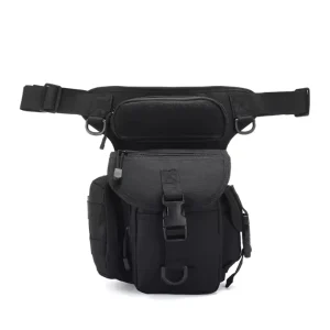 Multifunctional Tactical Outdoor Motorcycling Hiking Traveling Drop Leg Waist Bag Pack Water Bottle Fishing Tool Pouch
