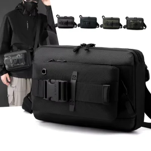 New Arrival Stylish Men’s Cross body Bag Single Shoulder Waist Bag Trendy Waterproof Outdoor Messenger Bag Travel Chest Bags