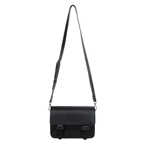 New Arrival Waterproof PU Leather Messenger Bag Custom Logo Men’s Outdoor Black Crossbody Bag