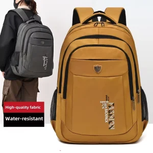 New Backpack Simple School Bag Travel Student Large Capacity Fashionable Men’s Backpack Laptop Backpack