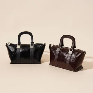 New China Manufacturers Genuine Leather Vintage Handbag Pillow Bag Shoulder Bag Crossbody Trendy Bag Women’s Shoulder Bag