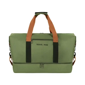 New Custom Design Large Capacity Exercise Yoga Travel Bag Portable Fitness Polyester Bag with Shoe Compartment Men and Women