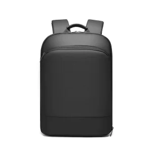 New Design Fashion 16” Laptop Backpack Waterproof Polyester Canvas Large Capacity Men’s Notebook Backpack