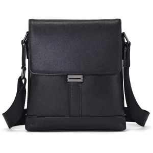 New Design Handbag Men’s Business Briefcase Men’s Handbag PU Leather Long Casual Zipper Wallet Crossbody Bag