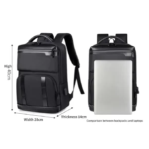 New Design Men’s Travel Large Capacity Backpack Customized Logo Business Simple Manufacturer