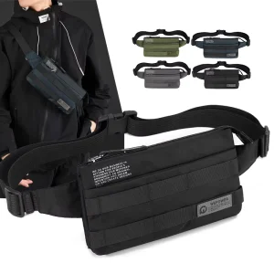New Fashion Anti Theft Outdoor Zipper Chest Bag for Men Custom Waterproof Nylon Crossbody Sling Summer Portable High