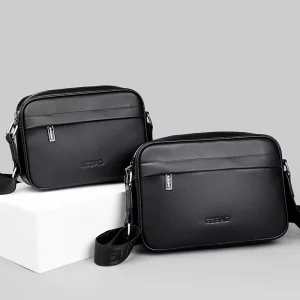 New Fashion Custom logo Waterproof Casual Anti theft Men’s Bag Crossbody Bag
