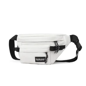 New Fashion Men’s & Women’s Crossbody Commuting Backpack Zipper Closure Nylon Waist Chest Bag for Sports