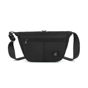 New Fashion Multi Layered Lightweight Chest Bag Waterproof Adjustable Strap Crossbody Bag