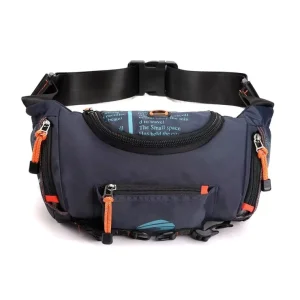 New Fashion Outdoor Sports Men’s Waterproof Nylon Eco friendly Waist Bag with Customized Color & Size