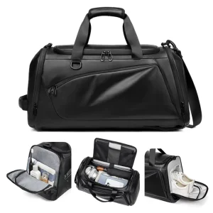 New Fashionable Large Size Travel Duffle Bags Waterproof Sport Gym Bag Lightweight Weekender Overnight Men Bag