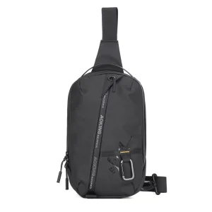 New Fashionable Men’s Waterproof Chest Bag Custom logo Portable Polyester Crossbody Shoulder Bag