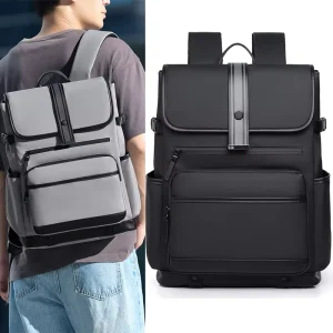 New Laptop Backpack Large-Capacity Backpack Stylish Men’s Commuting Bag Business Leisure School Bag