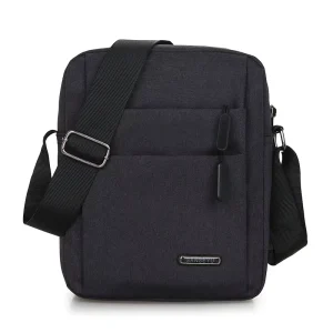 New Men’s Casual Multi Functional Oxford Cloth Chest Bag Single Shoulder Crossbody Business Briefcase Foreign Trade