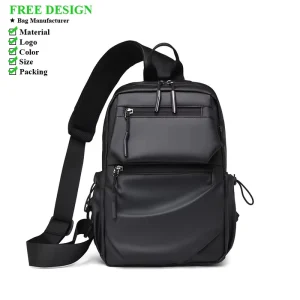 New Men’s Chest Bag Large Capacity Fashionable Casual Single shoulder Bag Outdoor Travel Casual Crossbody Bag