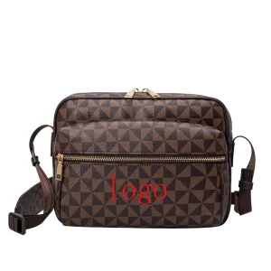 New Men’s Fashion Messenger Bag Casual Shoulder Bag Printed Men’s Bag