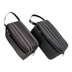 New Men’s Handbag PU Leather Business Casual Fashion Bag with Multiple Pockets Large Capacity High Quality Men’s Handbag