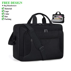 New Men’s Laptop Bag Waterproof Multifunctional Messenger Bag Large Capacity Multi layer Compartments Business Backpack