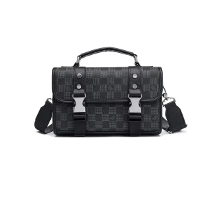 New Men’s Postman Bag Trendy Messenger Bag Flip Cover Bag Single Shoulder Crossbody Casual Men’s Bag