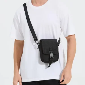 New Men’s Shoulder Bag Fashionable and Casual Waterproof Crossbody Bag Trendy and Simple Small Bag