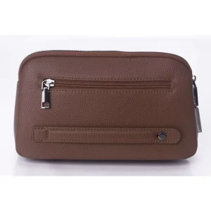 New Model Heavy-Duty Fashion Rechargeable Abrasion-Resistant Fingerprint Lock Bag Design PU Leather Men’s Handbag