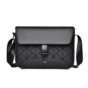 New PU Anti Theft Chest Bag Multi Functional Travel Bag Outdoor Sports Messenger Bag Waterproof Men’s Sling Bag