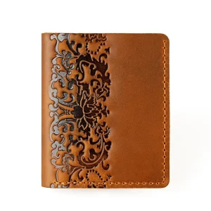 New Retro Crazy Horse Leather Men’s and Women’s Wallet Creative Handmade Money Clip