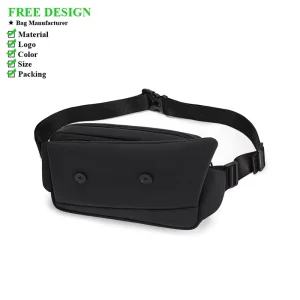 New Simple Multifunctional Men’s Chest Bag Waterproof and Wear Resistant Shoulder and Crossbody Bag