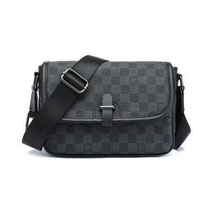 New Small Square Bag Trendy Retro Crossbody Bag Women’s Single Shoulder Japanese Postman Men’s Bag