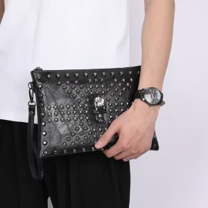 New Spot on Men’s Handbags Fashionable and Casual Men’s Bags Wallets Handbags for Carrying Around