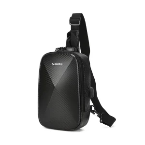 New Style Casual Sporty Lightweight Crossbody Bag with Multiple Functions Anti theft Chest Bag with USB Port