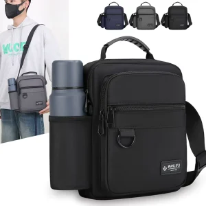 New Style Fashion Oxford Men’s Simple Design Polyester Sling Adjustable Belt Crossbody Bag Waterproof Lightweight Messenger Bags
