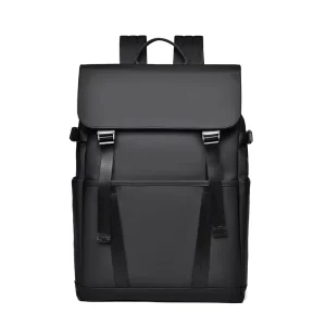New Style Flip Top Backpack Large Capacity Trendy Travel Bag Men’s High End Feel Backpack Casual Backpack
