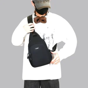 New Style Men Casual Design Multi-functional Chest Bag Versatile Fashionable Single Shoulder Strap Small Crossbody Bag
