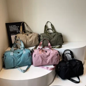 New Style Yoga Gym Bag Stylish Large Capacity Crossbody Bag for Women Simple Travel Bag