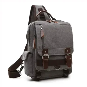 New Top Sales Quality Assurance Stylish Backpack Waterproof Sport Practical Custom Canvas Men’s Messenger Bags