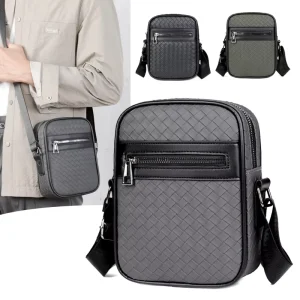 New Trend Simple Crossbody Messenger Bag For Men Fashion Shoulder Business Style Daily Use Travel Small Sling Shoulder Bags
