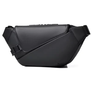 Nylon Breathable Men’s Chest Bag Large Capacity Commuter Crossbody Bag for Leisure Travel