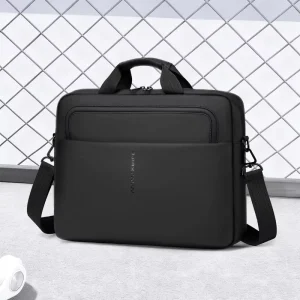 Nylon Business Briefcase Messenger Crossbody Bag for Men