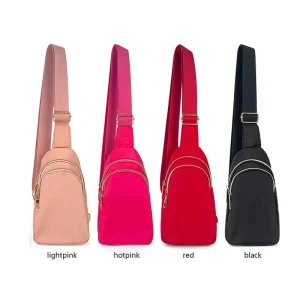 Nylon Fanny Pack Bag Fashion Sling New Shoulder Men’s Chest Bags Large Capacity Women’s Crossbody Bag