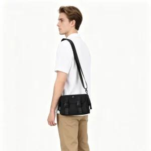 Nylon Fashion Anti Theft Large Waterproof High Quality Messenger Bag Cross Body Bag Vintage Custom Letter Design
