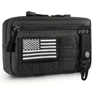 Nylon Tactical Waist Bag with Zipper Closure Cross Border Outdoor Mobile Phone & Mini Camera Storage for Medical Use