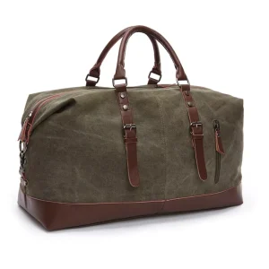 Nylon Vintage Designer Duffle Bag Large Sports Gym Bag for Men’s Travel Weekends Custom Private Label