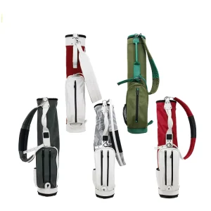 OEM Custom Nylon Lightweight Golf Bag Single Strap Carry Bag Portable Waterproof Durable Golf Sunday Bag